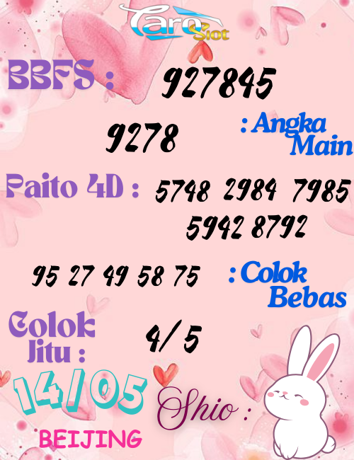 Prediksi Syair Pasaran Beijing 14 Mei 2025