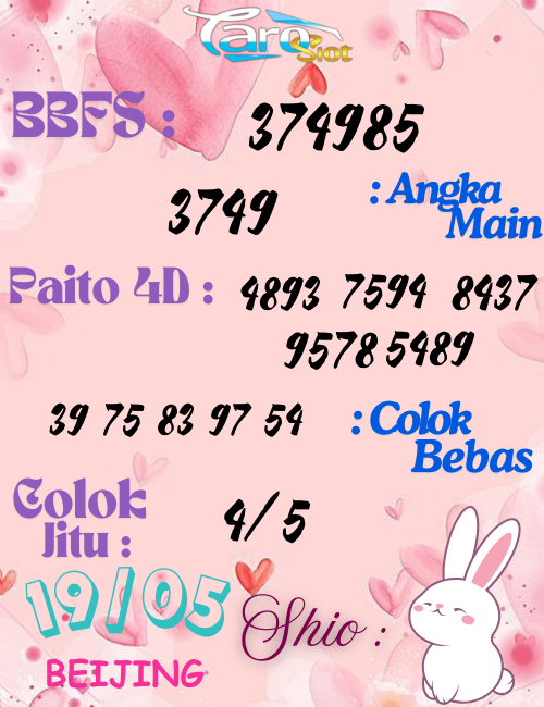 Prediksi Syair Pasaran Beijing 19 Mei 2025