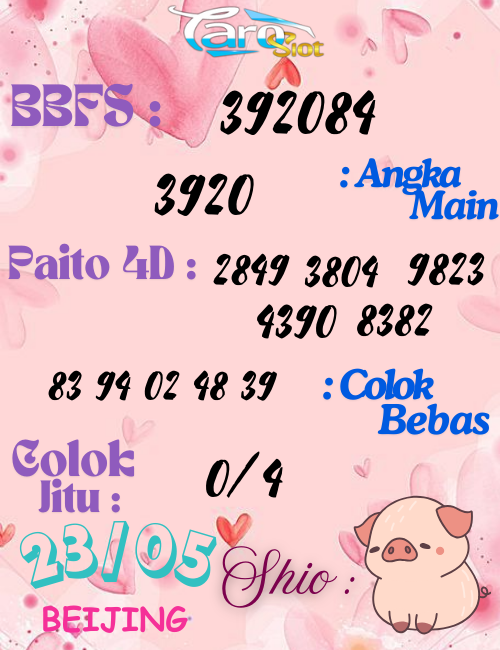 Prediksi Syair Beijing 23 Mei 2025
