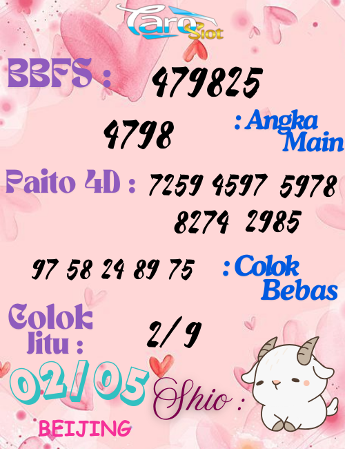 Prediksi Syair Pasaran Hongkong 02 Mei 2025