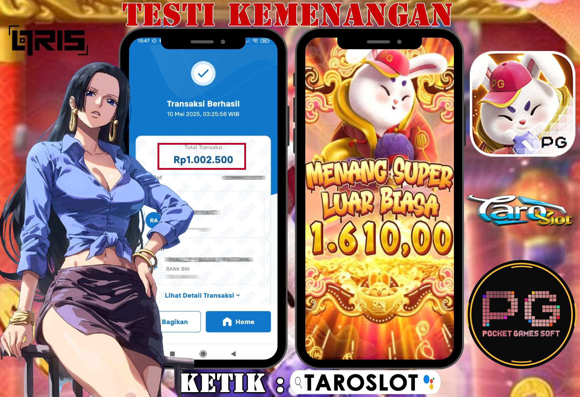 TAROSLOT : Bukti Kemenangan Fortune Rabbit