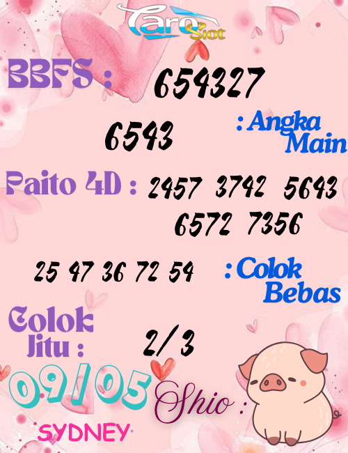 Prediksi Syair Pasaran Sydney 09 Mei 2025