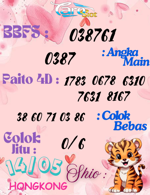 Prediksi Syair Pasaran Hongkong 14 Mei 2025