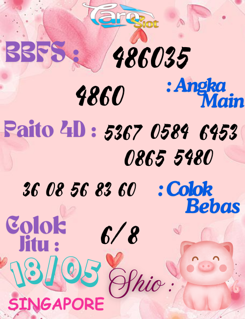 Prediksi Syair Pasaran Singapore 18 Mei 2025
