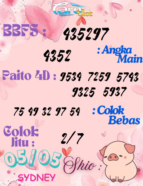 Prediksi Syair Pasaran Sydney 05 Mei 2025